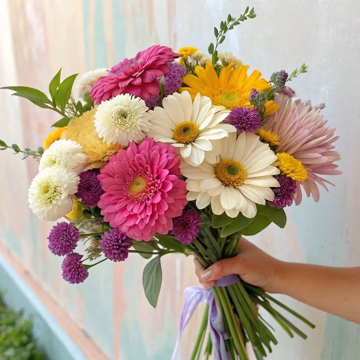 Mixed Flowers Bouquet 1 توصيل ورد عمان الاردن