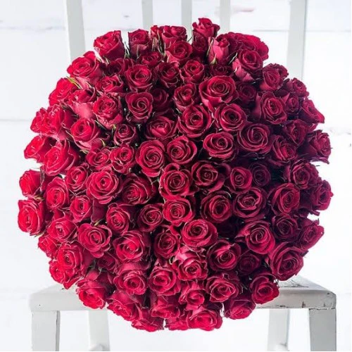 100 Red Roses Grande Bouquet 2 Best flower delivery service in Amman Jordan with same day flower delivery for all occasions