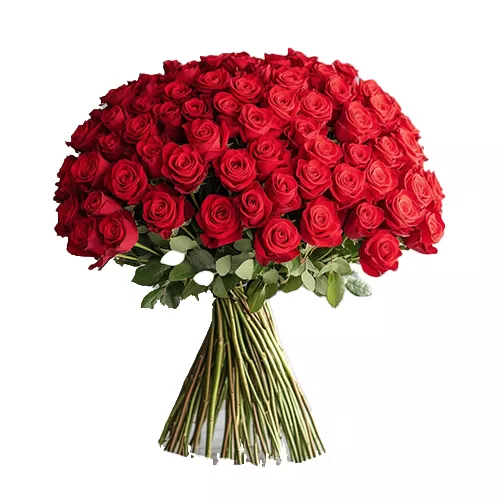 100 Red Roses Grande Bouquet 4 Best flower delivery service in Amman Jordan with same day flower delivery for all occasions