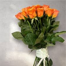 Orange Roses Bouquet 1 أفضل خدمة توصيل ورد في عمان الأردن - توصيل في نفس اليوم لجميع المناسبات
