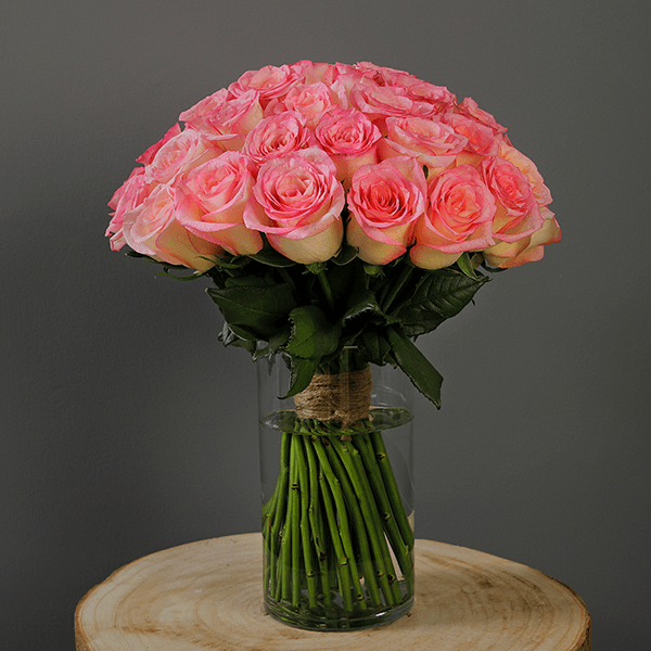 Pink Rose Bouquet 2 Best flower delivery service in Amman Jordan with same day flower delivery for all occasions
