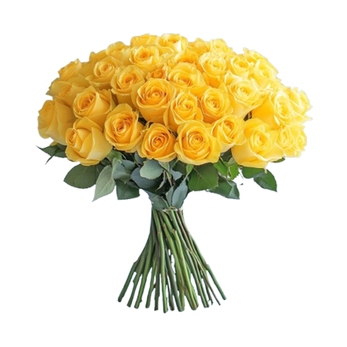 Yellow Roses Bouquet 4 أفضل خدمة توصيل ورد في عمان الأردن - توصيل في نفس اليوم لجميع المناسبات