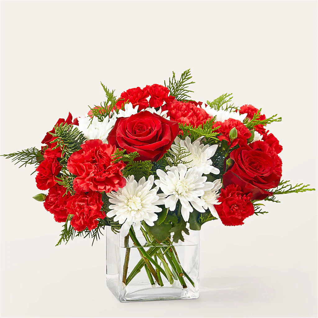 Crimson Pearl Vase 3 Best flower delivery service in Amman Jordan with same day flower delivery for all occasions