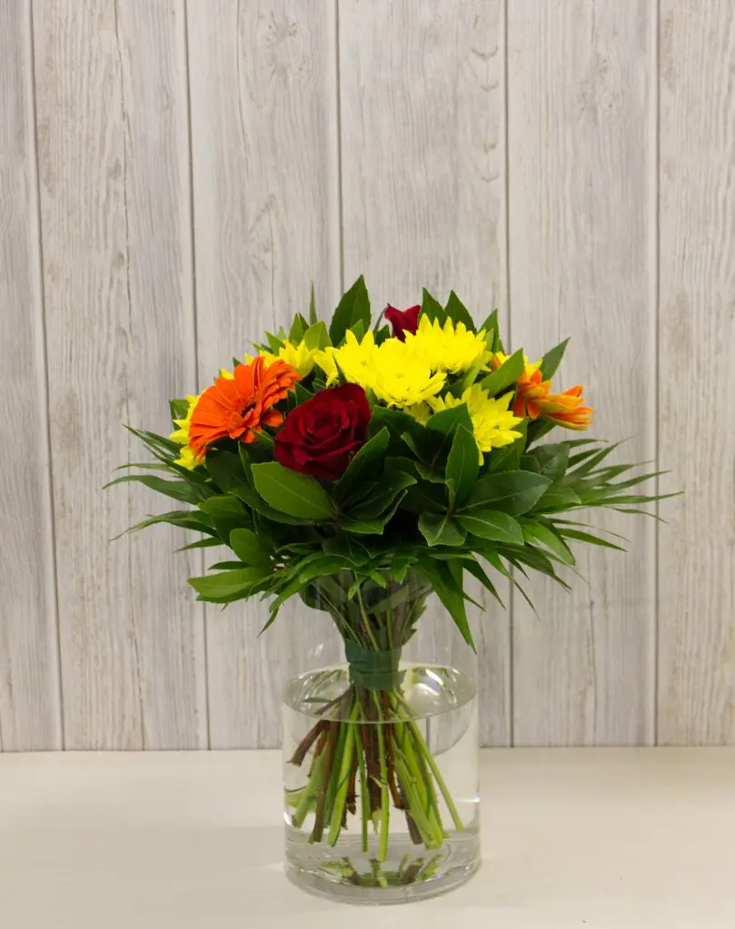 Rainbow Elegance Vase 2 Best flower delivery service in Amman Jordan with same day flower delivery for all occasions