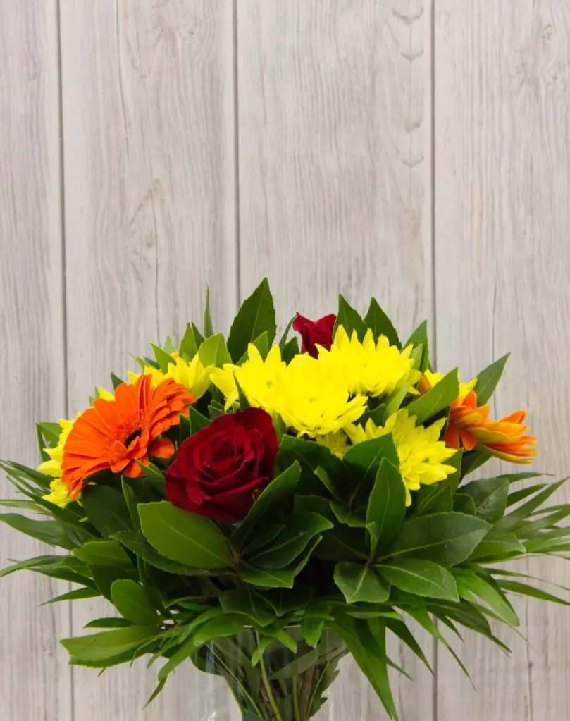 Rainbow Elegance Vase 4 Best flower delivery service in Amman Jordan with same day flower delivery for all occasions