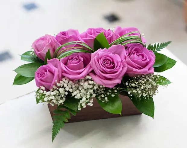 Blush Rose Box 4 Best flower delivery service in Amman Jordan with same day flower delivery for all occasions