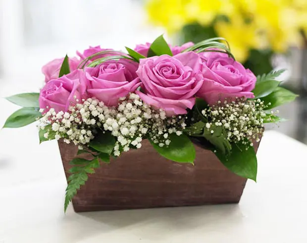 Blush Rose Box 3 Best flower delivery service in Amman Jordan with same day flower delivery for all occasions