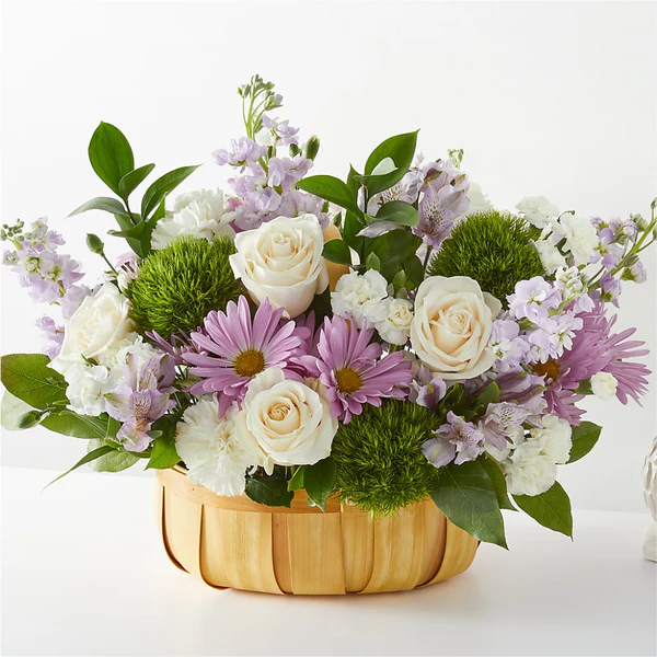 Seasonal Bloom Basket 2 Best flower delivery service in Amman Jordan with same day flower delivery for all occasions